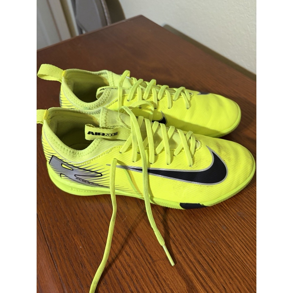 Nike Mercurial Airzoom Kids Shoes Size 3y Neon Color